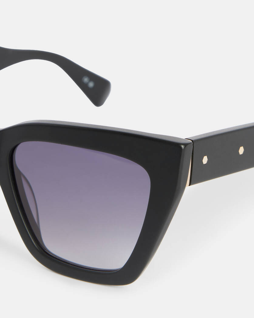 Minerva Square Cat Eye Sunglasses CLASSIC TORT