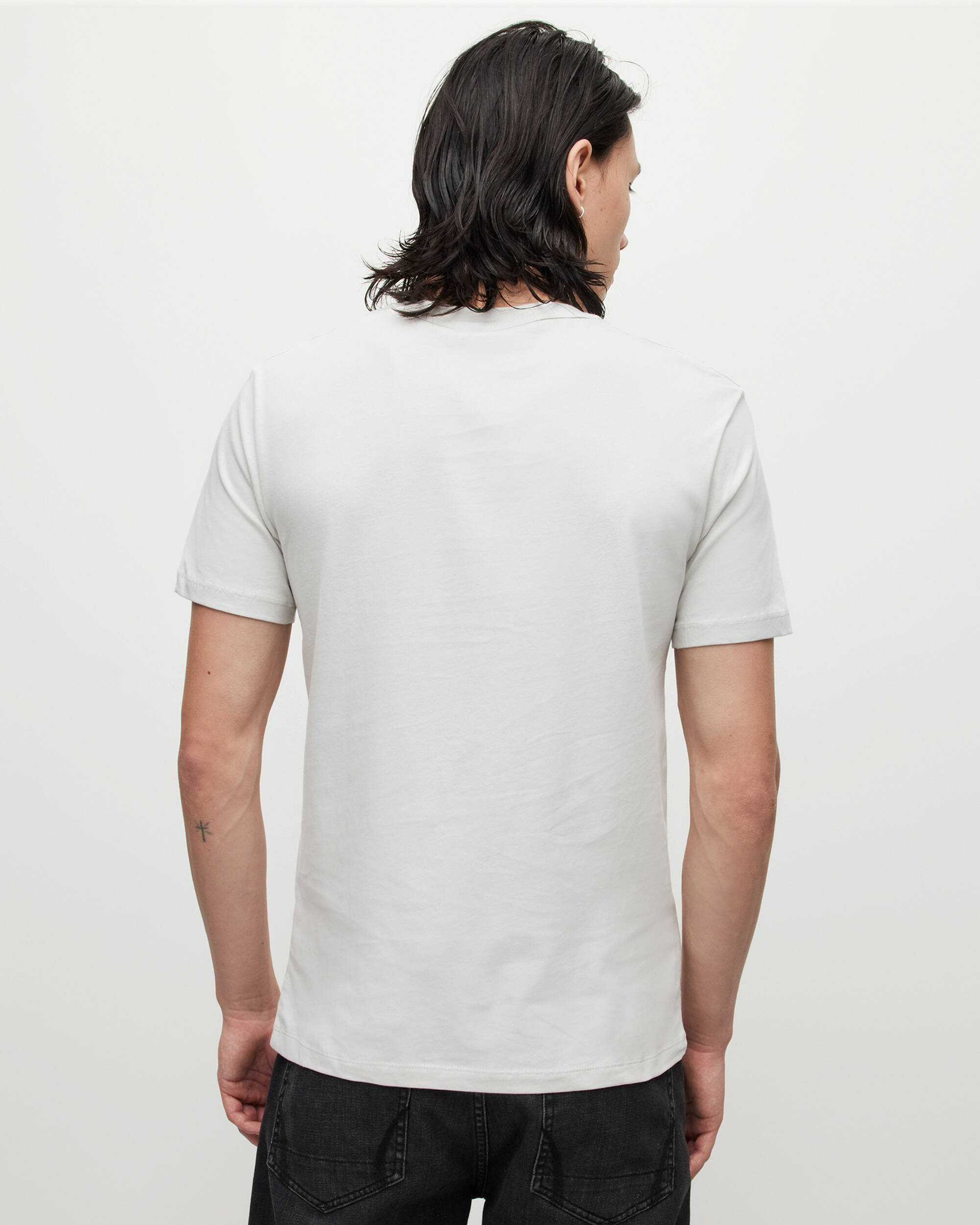Onderzoek Weekendtas Onbevredigend Brace Brushed Cotton T-Shirt 3 Pack GRY/PINK/MTAL GRY | ALLSAINTS US