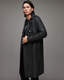 Oken Leather Trench Coat  large image number 3