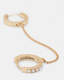 Mini Hoop Chain Earrings  large image number 2