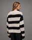 Britt Striped Chunky Loose Stitch Sweater  large image number 7