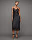 Ophelia Silk Blend Lace Maxi Slip Dress  large image number 5