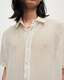 Munroe Open Stitch Mesh Relaxed Shirt  large image number 6