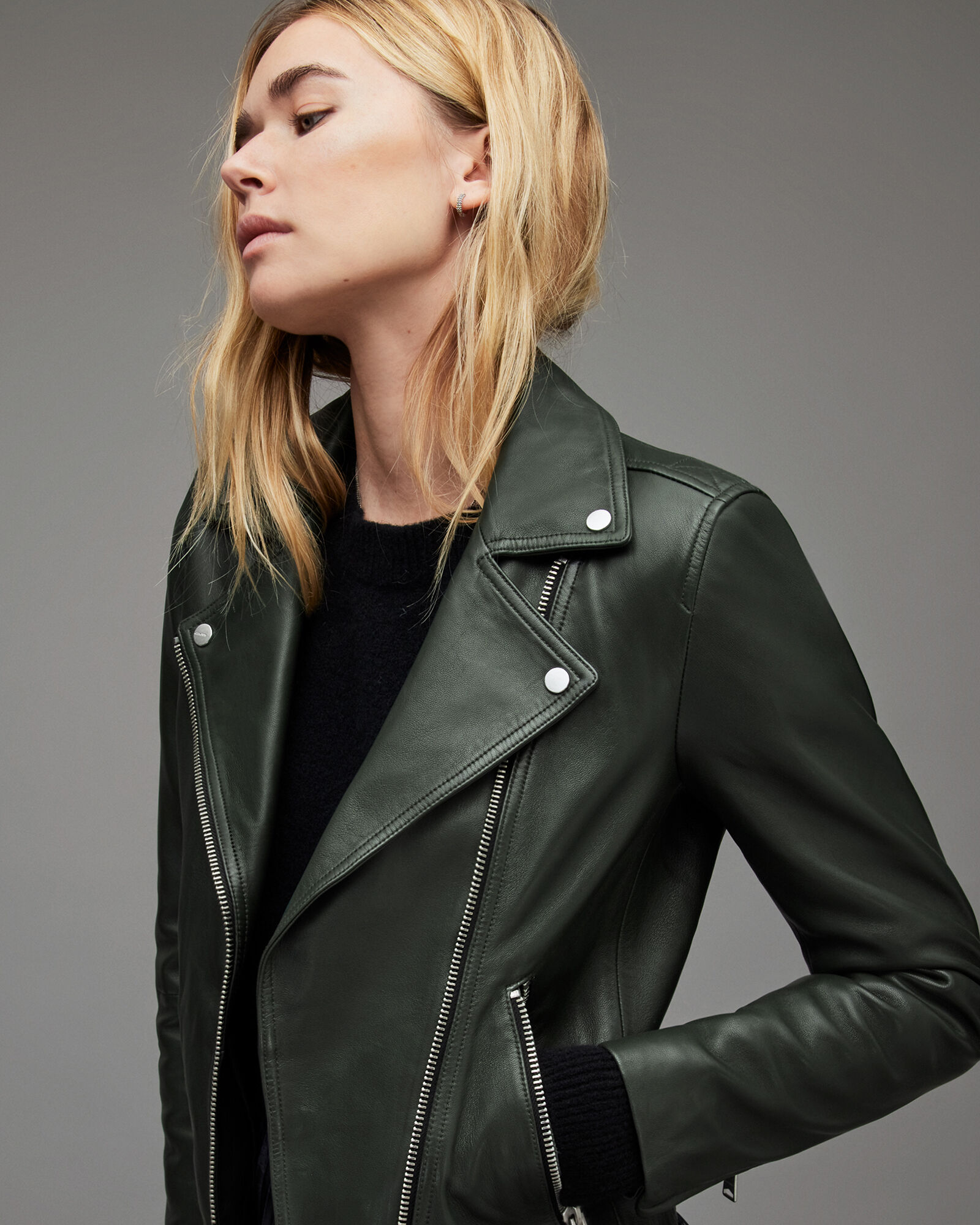 Women's Leather Clothing & Leather Outfits | ALLSAINTS US