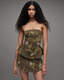 Andy Camouflage Embellished Denim Dress  large image number 2