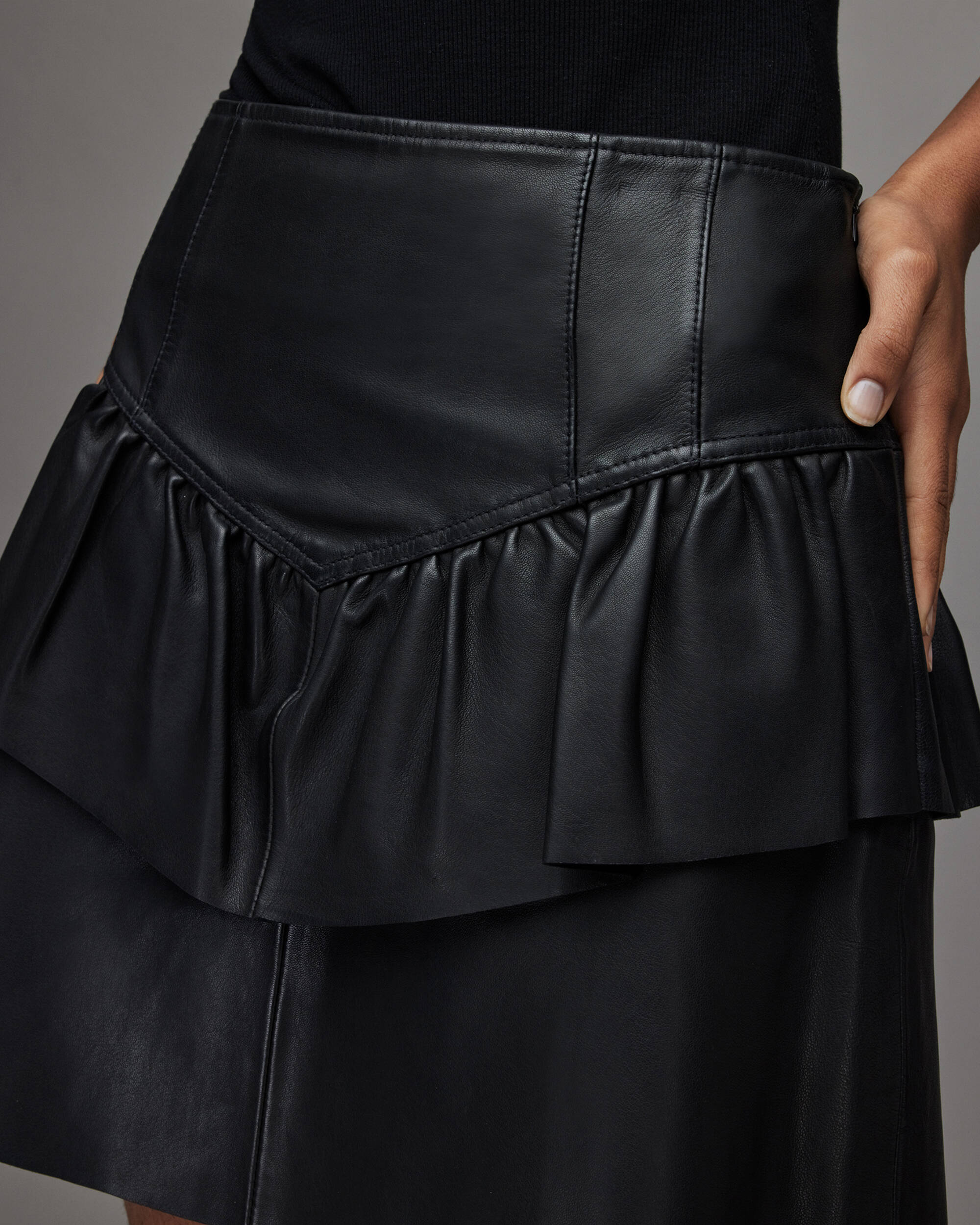 Andy Leather Skirt  large image number 4