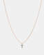 Lyra Cross Gold-Tone Necklace  large image number 1