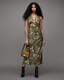 Karla Peggy Floral Silk Blend Maxi Dress  large image number 3