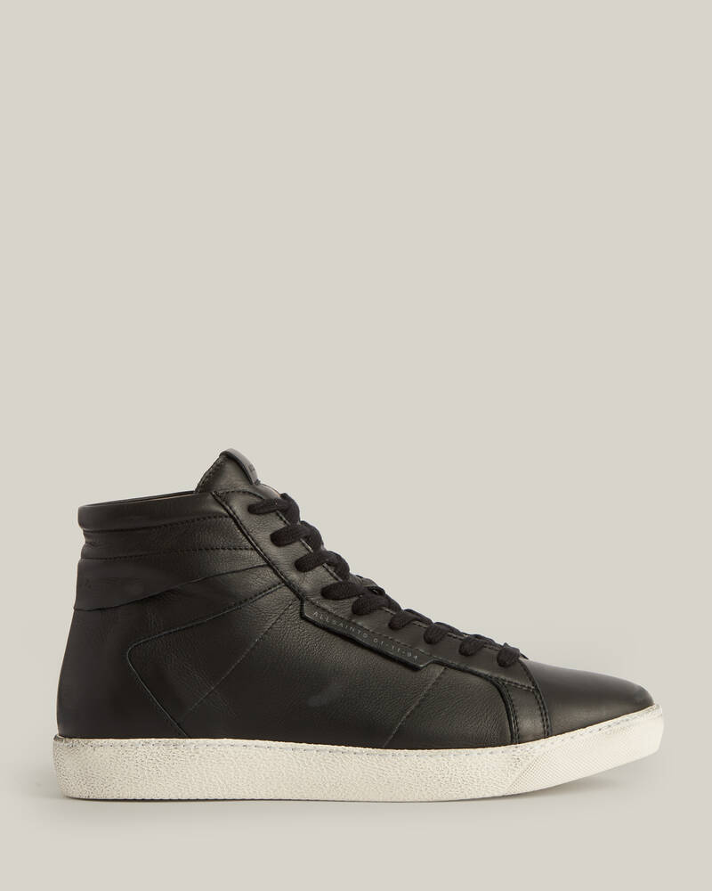 Miles High Top Leather Sneakers
