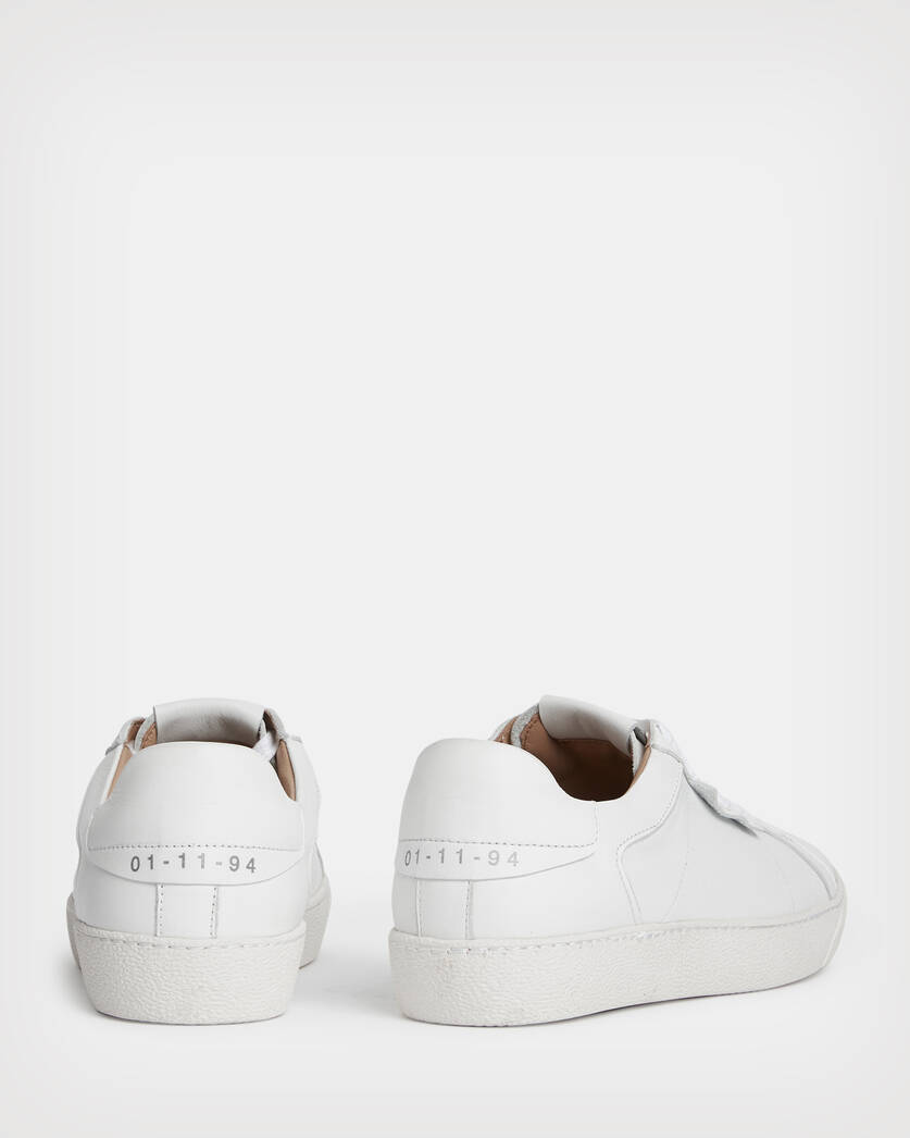 Sheer Low Top Leather Sneakers  large image number 7