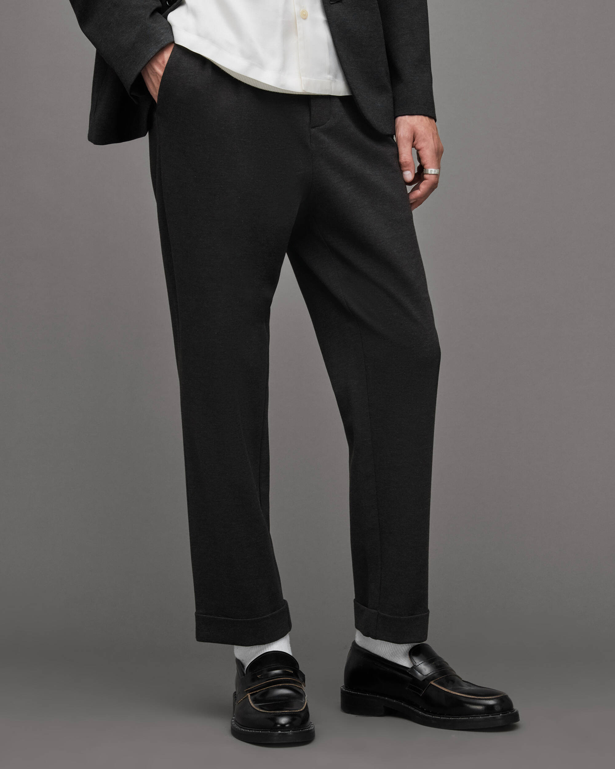Helm Slim Fit Cropped Tapered Pants  large image number 1