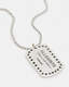 Underground Sterling Silver Tag Necklace  large image number 2