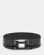 Maxie Studded Leather Double Buckle Belt  large image number 4