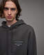 Redact Embroidered Logo Relaxed Hoodie  large image number 4