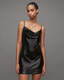 Haddi Cowl Neck Sequin Mini Slip Dress  large image number 3