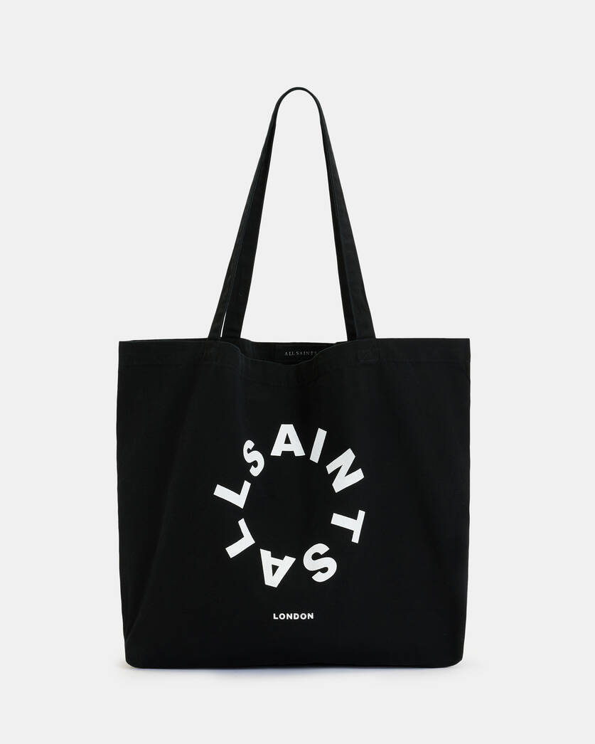 AllSaints Tierra Tote Bag in Black/White