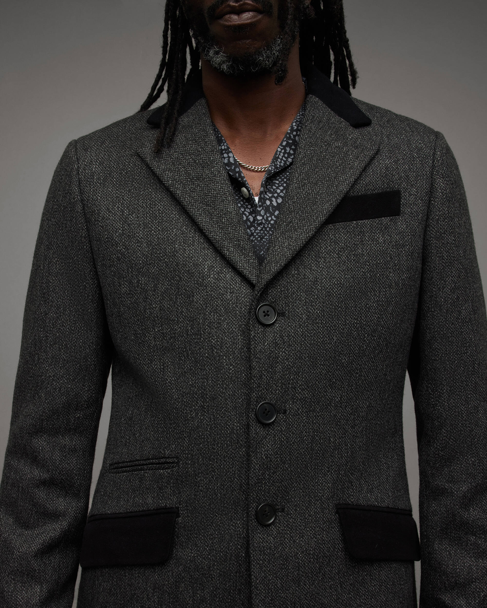 Tommy Textured Single Breasted Coat  large image number 6