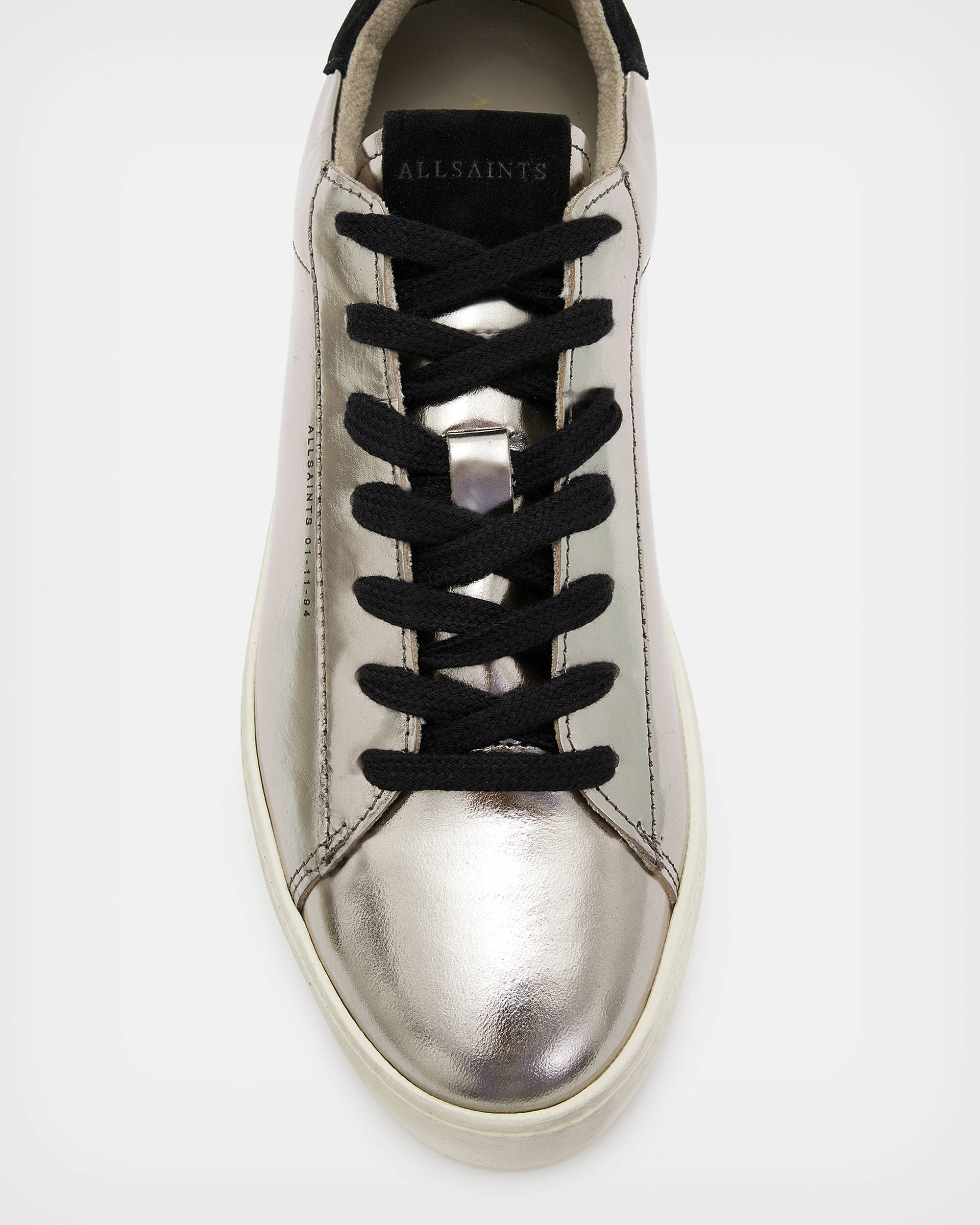 Shana Metallic Leather Sneakers  large image number 2