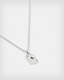 Diamond Card Sterling Silver Necklace  large image number 3