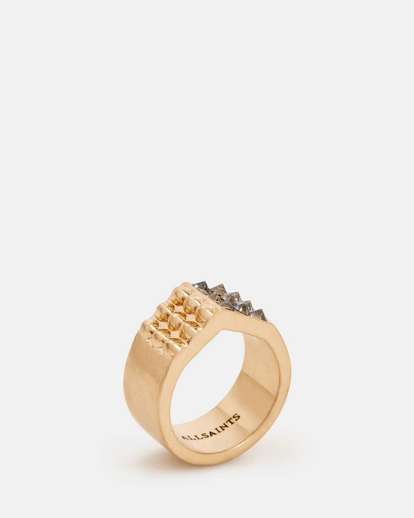 Rianne Hexagon Studded Chunky Ring  large image number 4