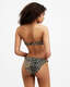 Emma Leopard Print Bandeau Bikini Top  large image number 4