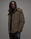 Chalk Hooded Relaxed Fit Jacket  large image number 5