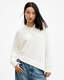 Lock Slub Asymmetric Relaxed Fit Sweater  large image number 1