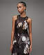Alula Mars Print Lace Trim Maxi Dress  large image number 3