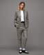 Bea Woven Checked Slim Fit Blazer  large image number 1