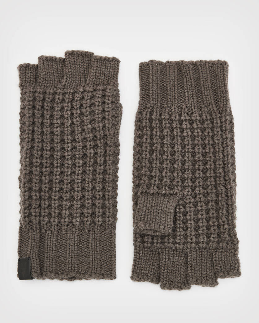 Nevada Fingerless Wool Blend Gloves  large image number 1