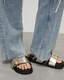 Sian Metallic Leather Sandals  large image number 2