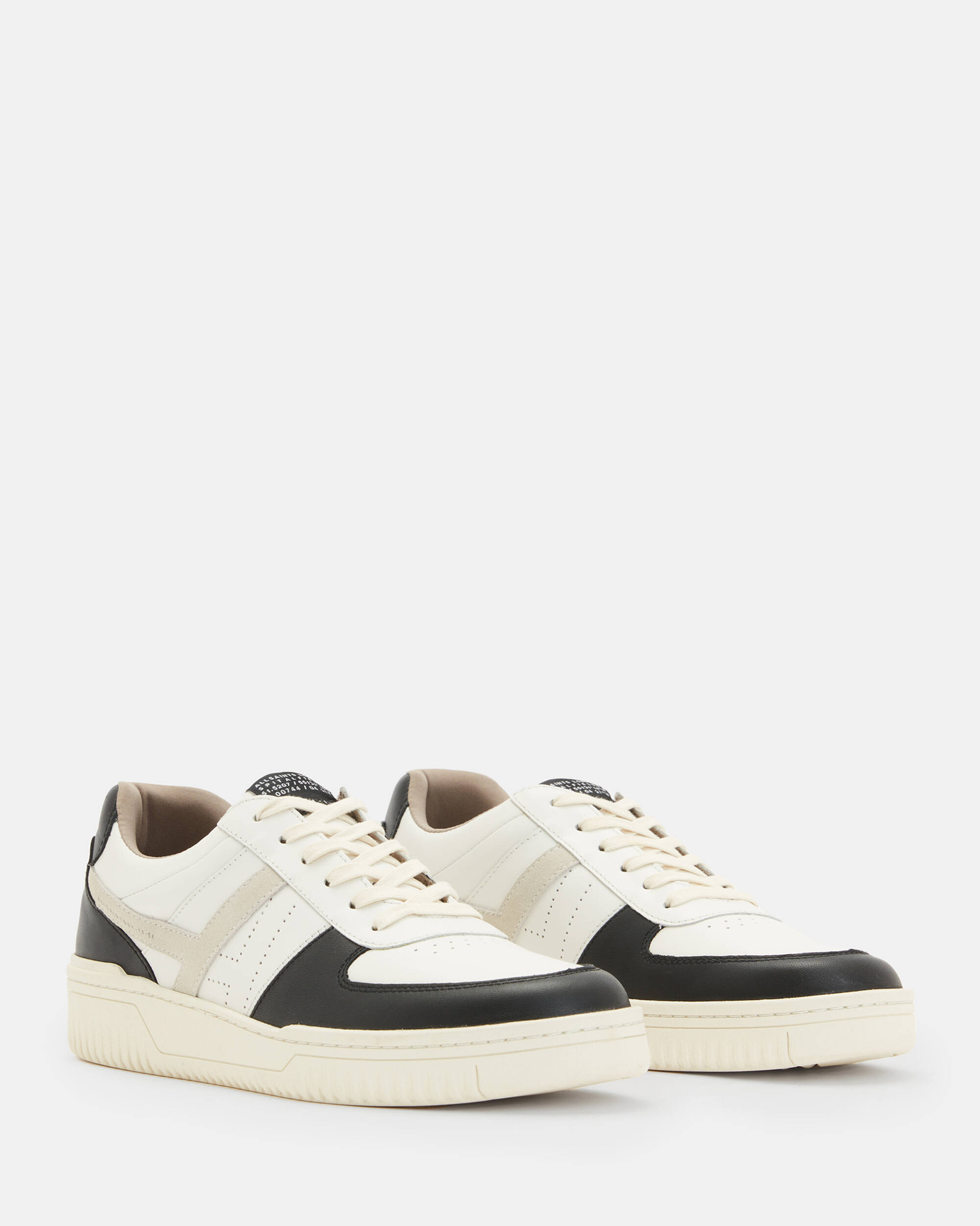 Vix Suede Panelled Low Top Sneakers  large image number 4