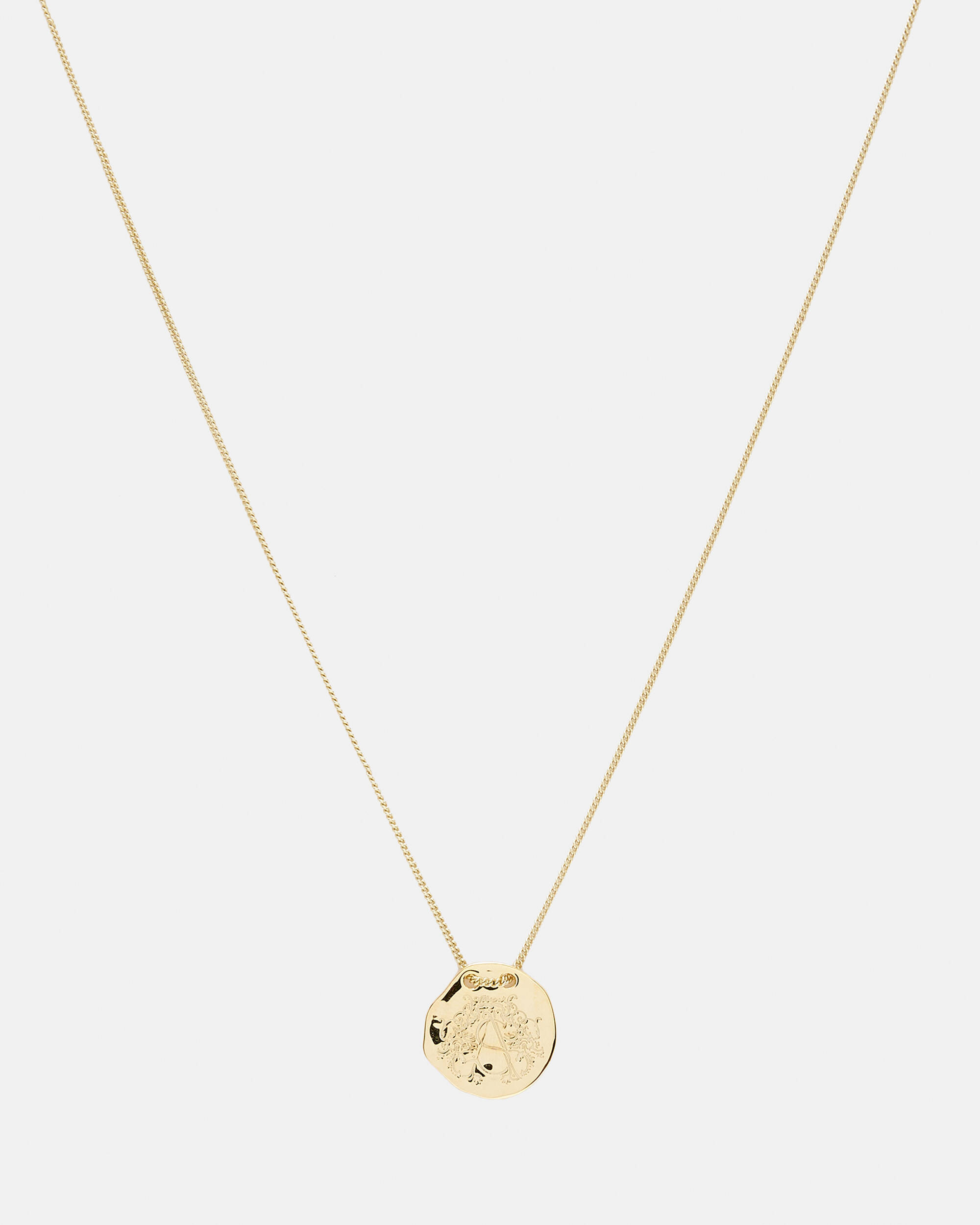 Helini Gold Vermeil Crest Necklace  large image number 3
