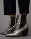 Ria Snakeskin Effect Leather Boots  large image number 2