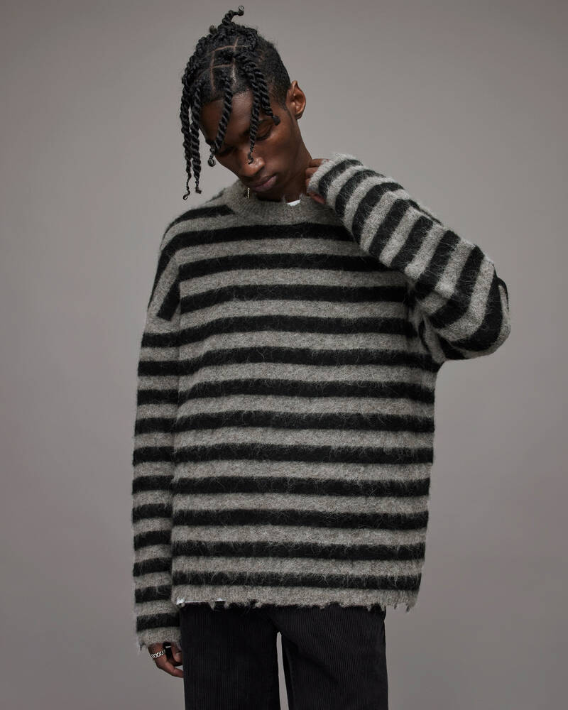 Adams Oversized Striped Sweater