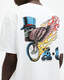 Roller Graphic Print Crew Neck T-Shirt  large image number 6