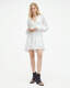 Zora V-Neck Ruffled Mini Dress  large image number 1