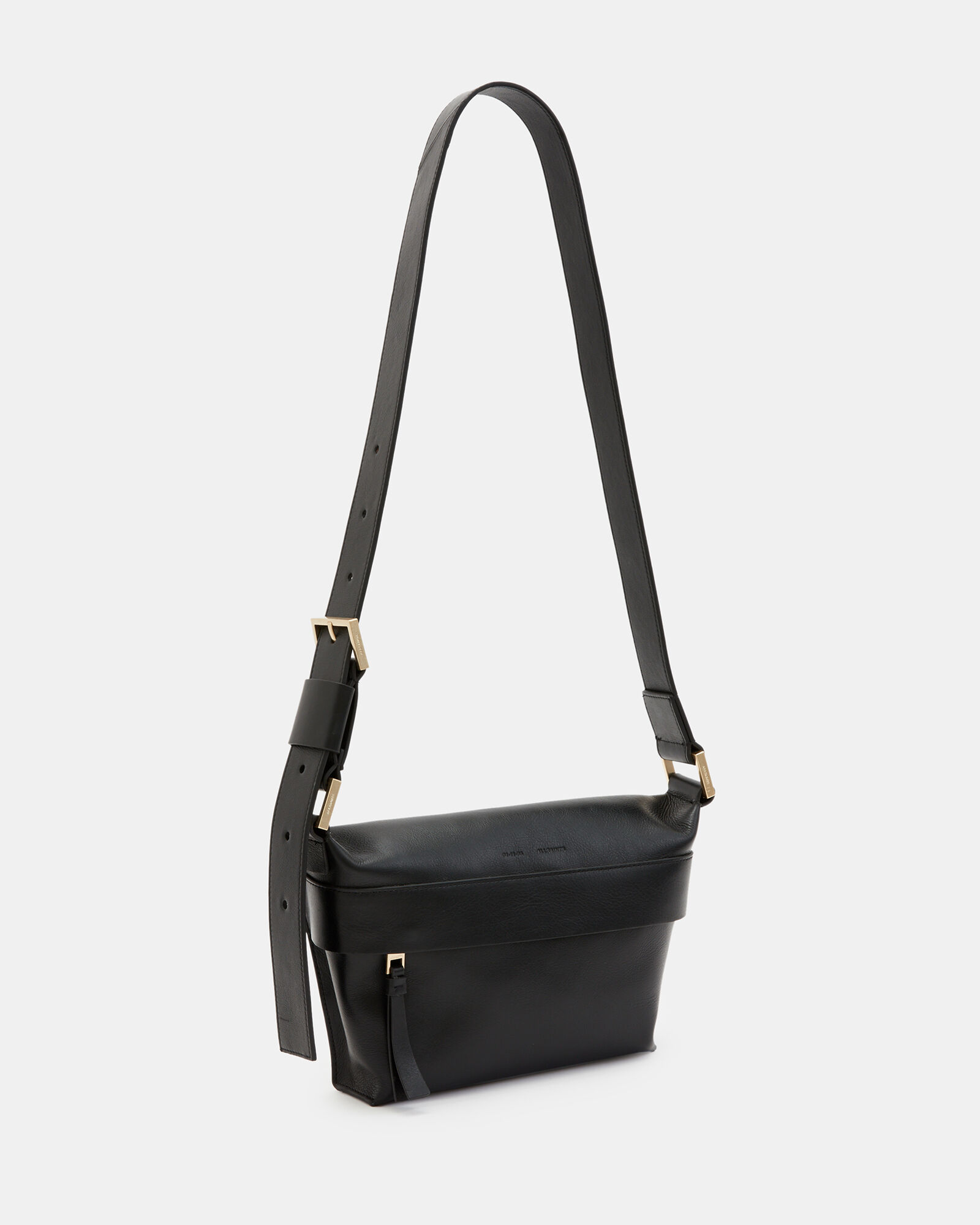 Colette Leather Crossbody Bag Black | ALLSAINTS US