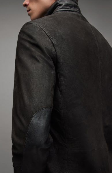 Men's Survey Leather Blazer