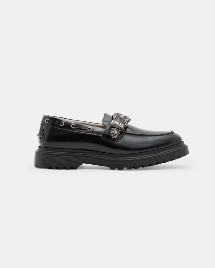 Hanbury Leather Western Loafers