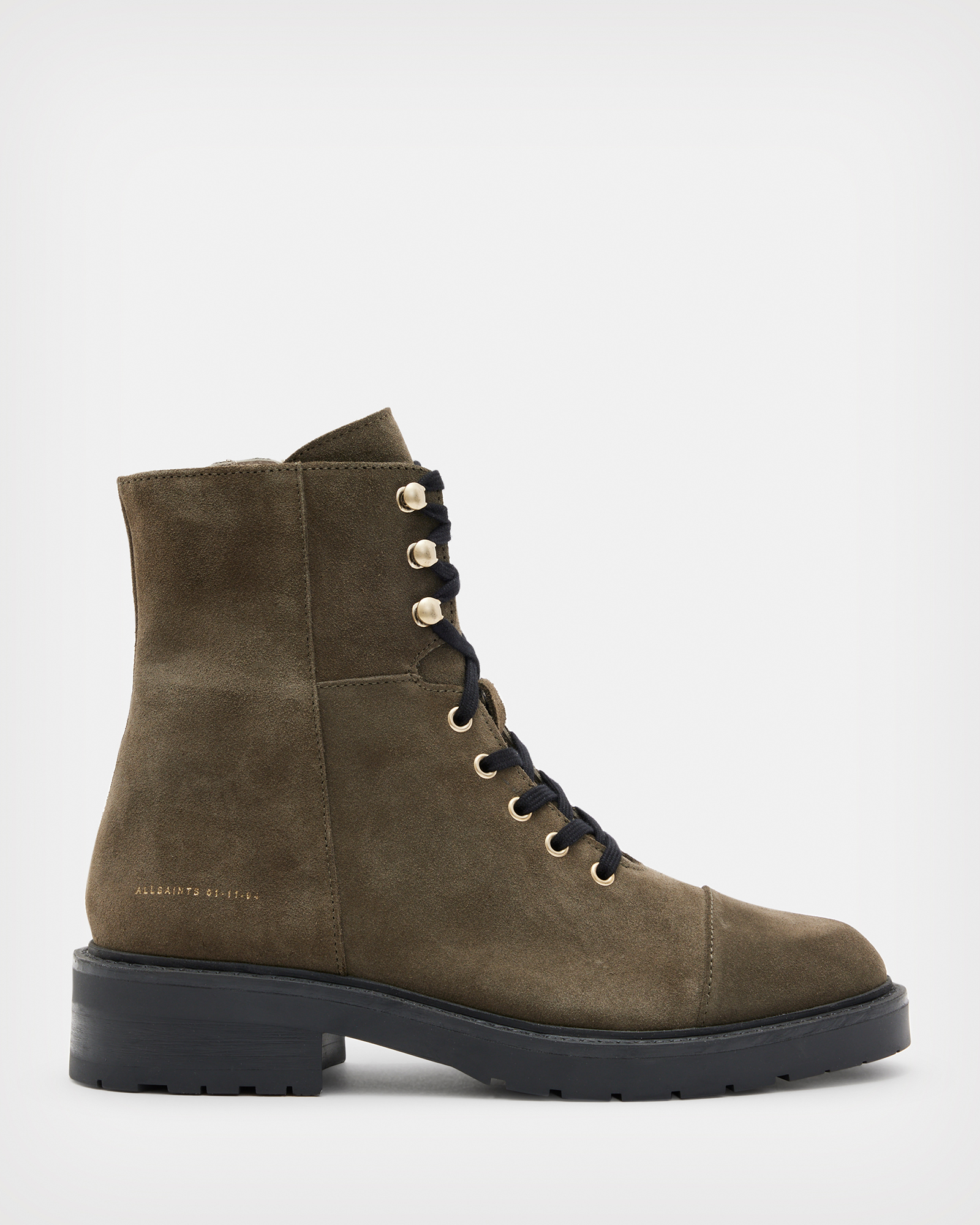 Dusty Suede Boots DARK OLIVE GREEN | ALLSAINTS