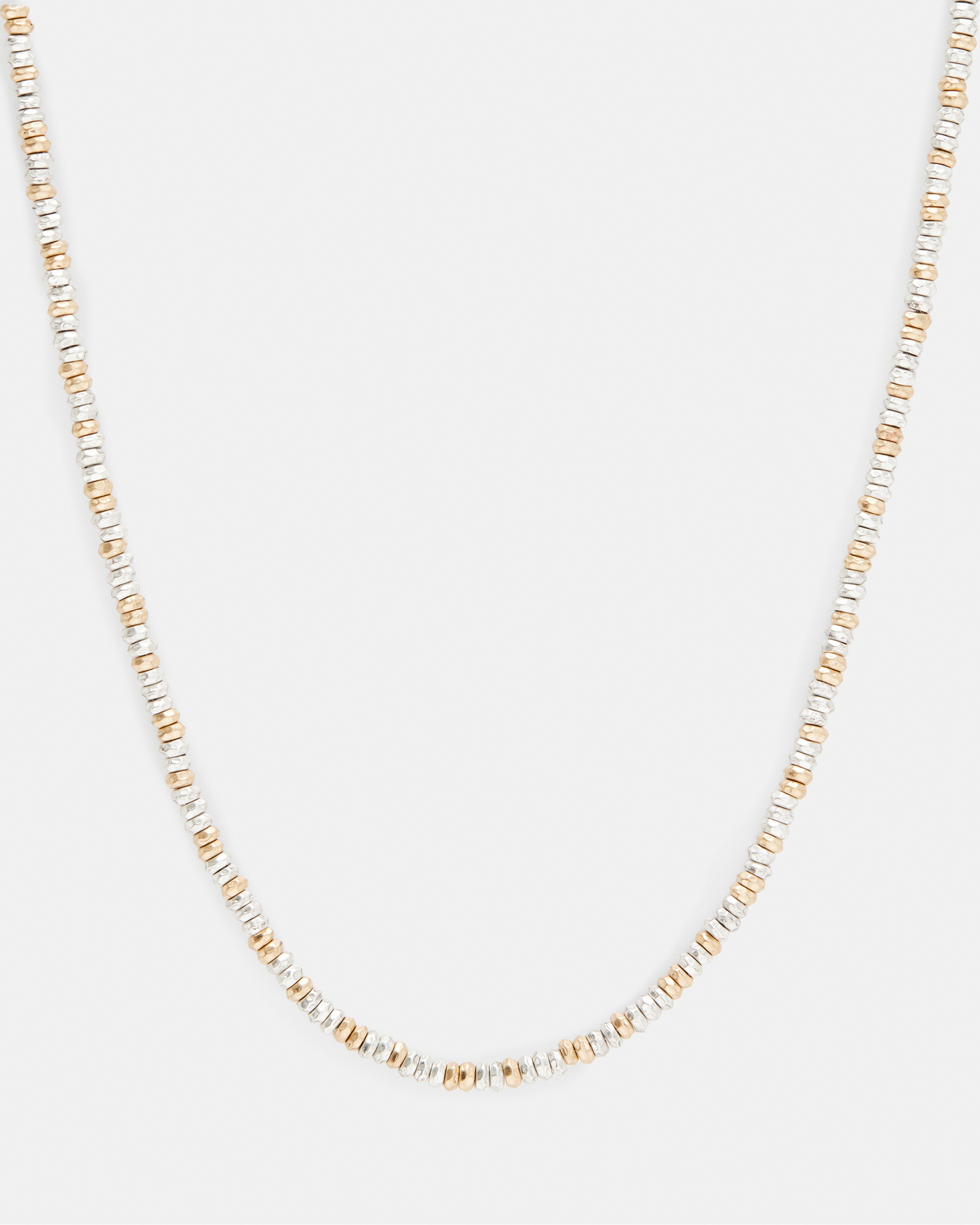AllSaints Hadley Two Tone Beaded Necklace