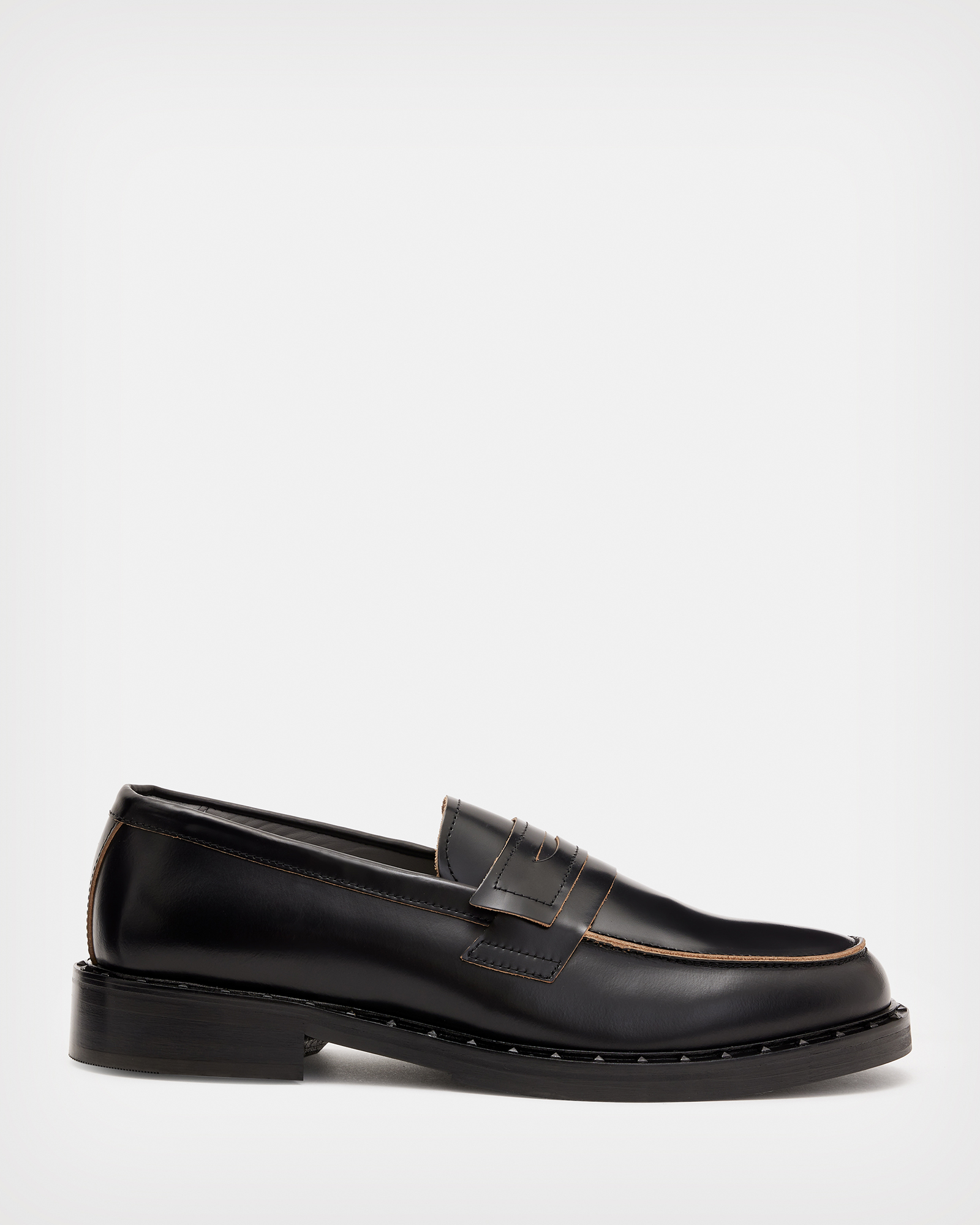 AllSaints Dalias Leather Loafers