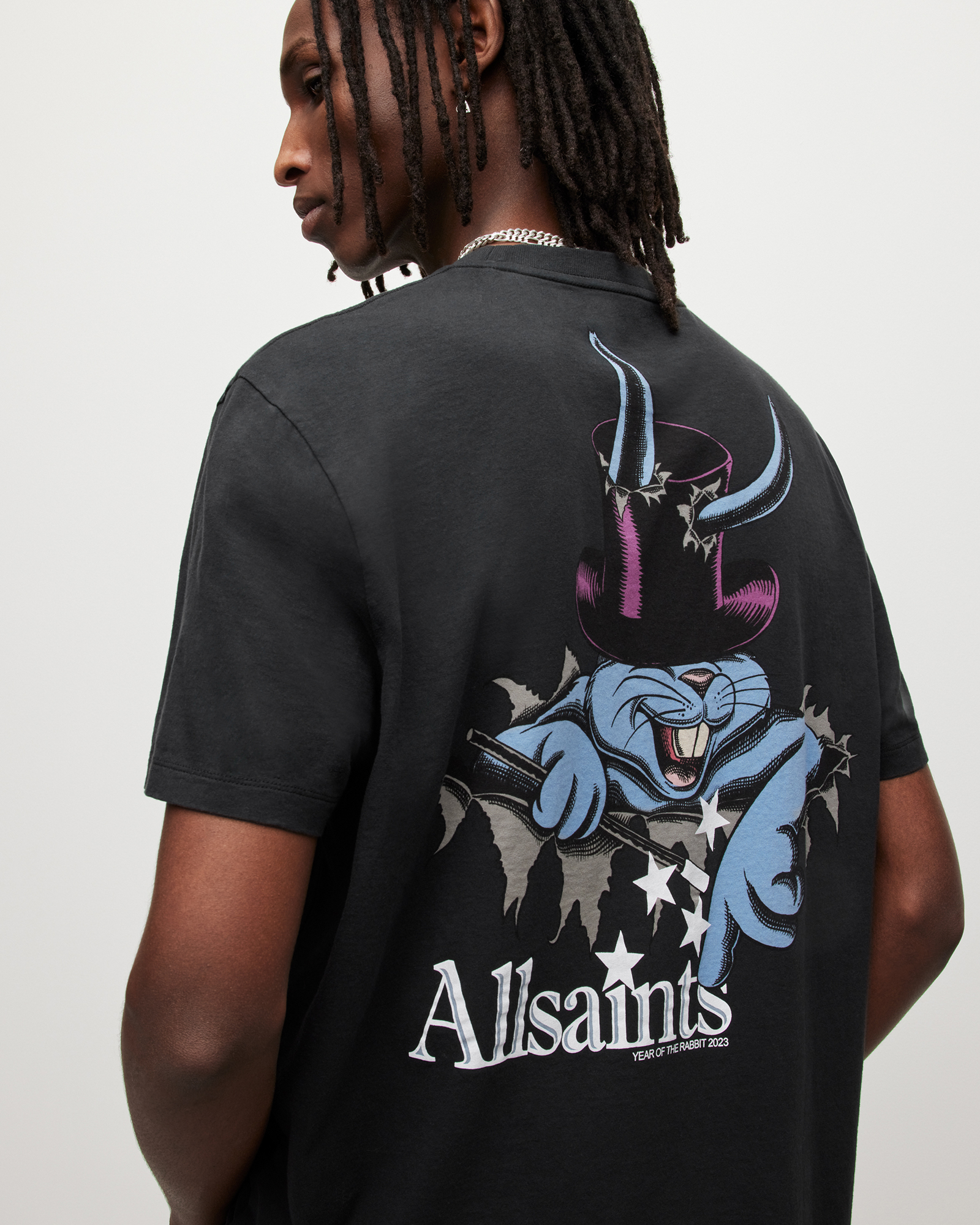 AllSaints Lunar Rabbit Crew T-Shirt