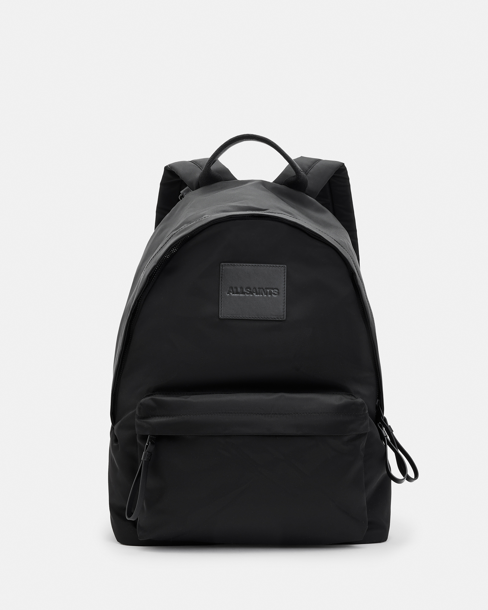 AllSaints Carabiner Recycled Backpack,, Black