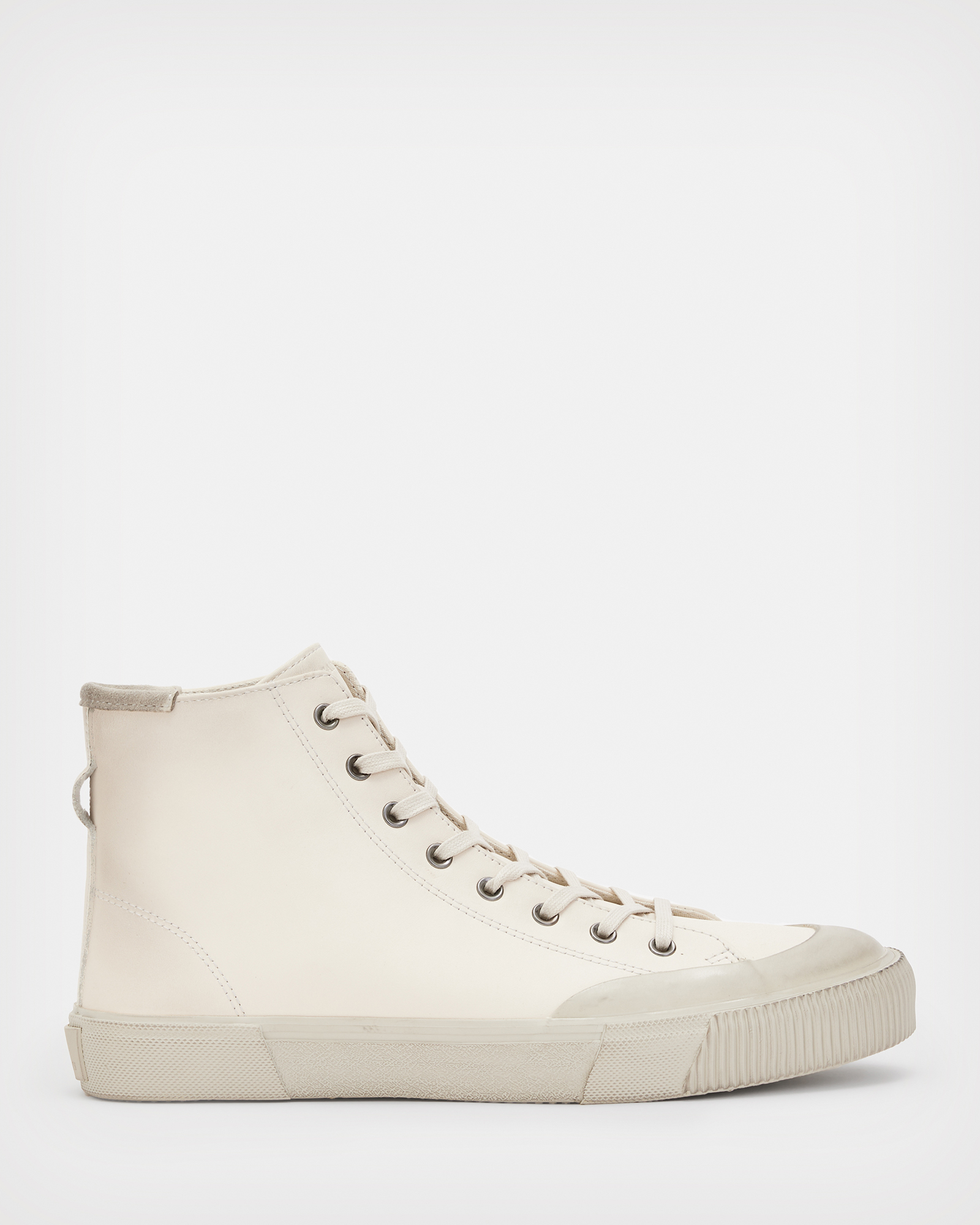 AllSaints Dumont Leather High Top Trainers