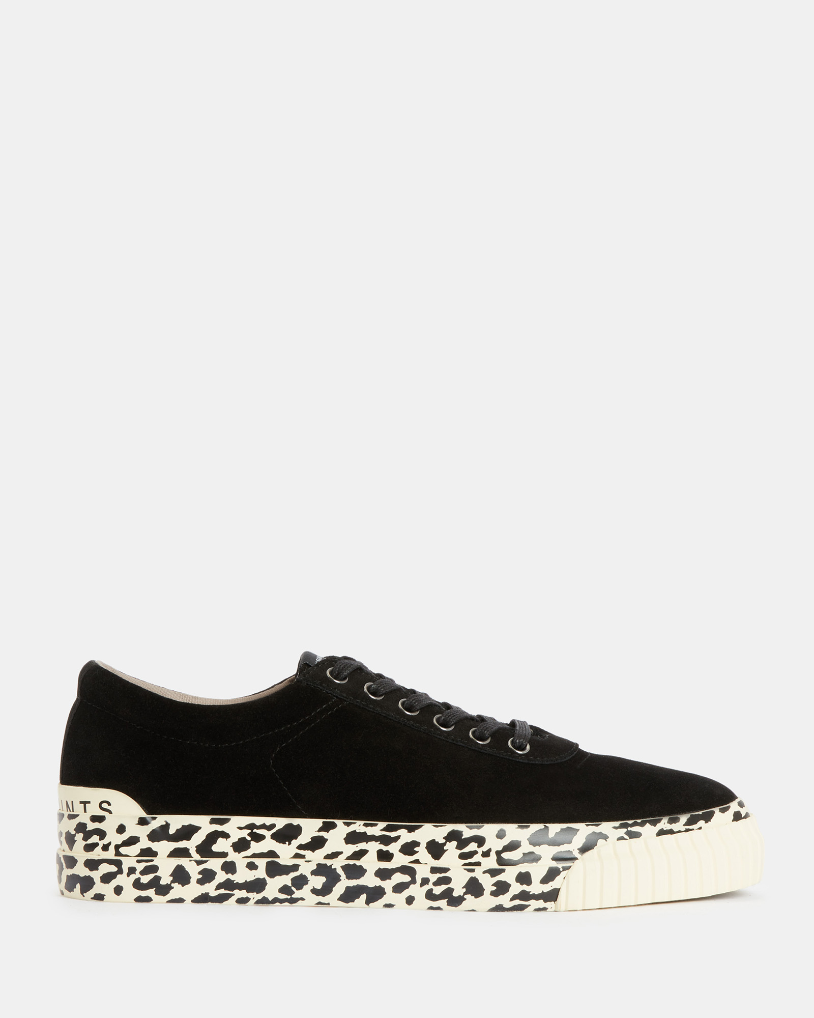 AllSaints Know Suede Low Top Trainers