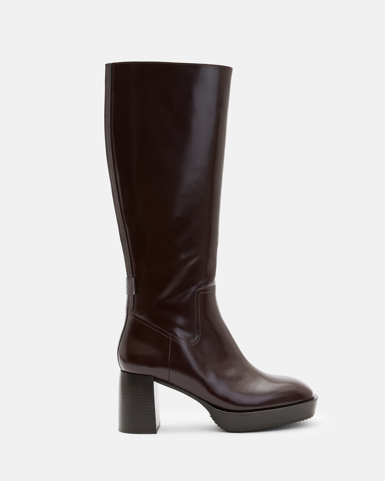 AllSaints Pip Knee High Leather Boots