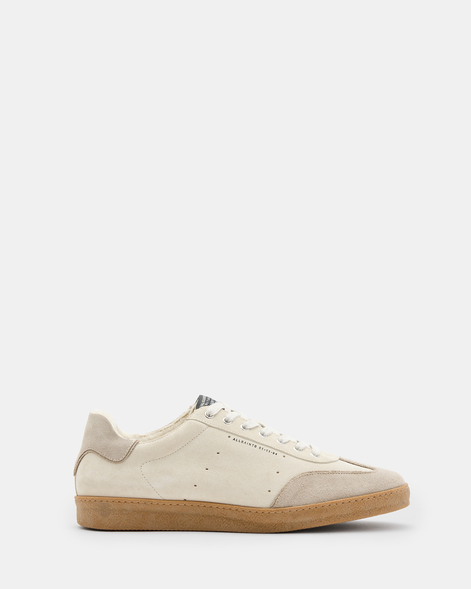 AllSaints Leo Low Top Leather Trainers