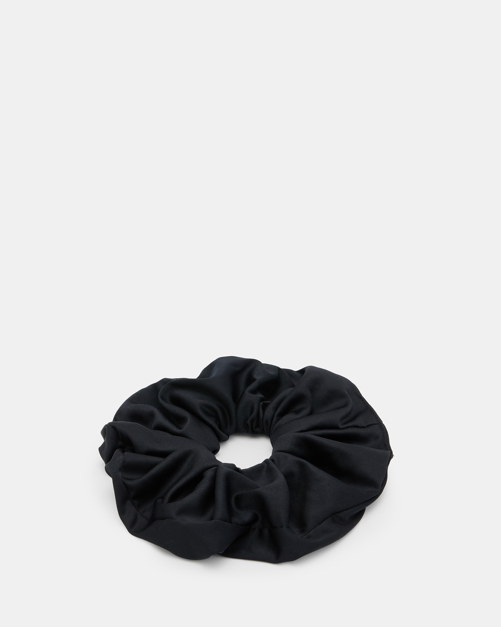 AllSaints Black Oversized Scrunchie